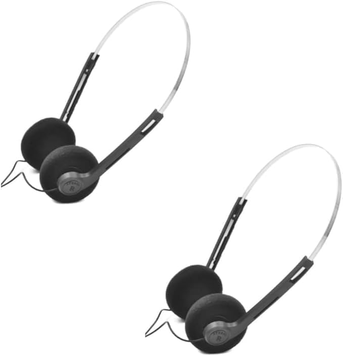 ZhangyiHot 2Pcs Retro Over-Ear Headphone,Vintage Feelings Underwire Headphones,Hi-Fi Stereo Earphone Headset,Retro Lightweight…