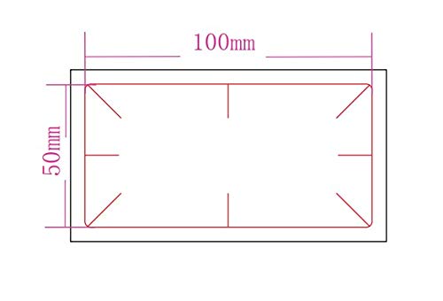 Manruta 10 Pack UHF ISO18000 6C EPC Gen2 RFID Vehicle Windshield Tag Anti Tamper for Parking and Access Control