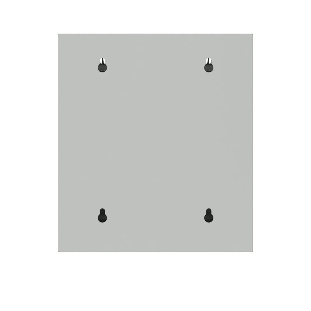 NavePoint 11.8 in Wall Mount Network Cabinet, 6U, Glass, Gray