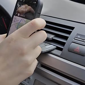 KlingK KLAW™ Car Vent Phone Mount - No-Damage, Secure Slip-in Design (No Installation Needed) + Adjustable Desk Phone Stand