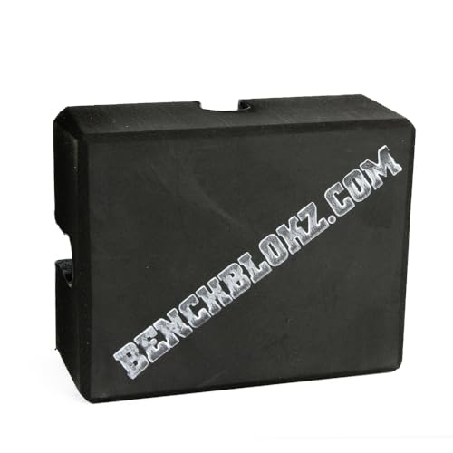 BenchBlokz 1-1/2-2 Bench Press Board (Small Block) Adjustable Bench Block for Bench Pressing Increase Weight Safely from Multiple Depths from .75" to 3
