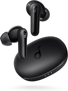 Soundcore by Anker Life P2 Mini True Wireless Earbuds, Bluetooth 5.2, 10mm Drivers for Big Bass, Custom EQ, 32H Playtime, Fast Charging, Comfortable
