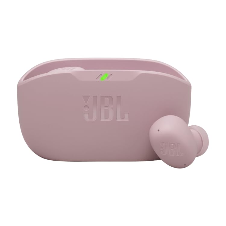 JBL Vibe Buds 2 - True Wireless Noise Cancelling Earbuds with JBL Pure Bass Sound & Smart Ambient Technology, 4mics for Crisp, Clear Calls, up