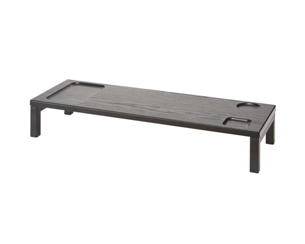 Nitori 6201712 Monitor Stand ZK005 59 Black, Width 23.2 x Depth 7.9 x Height 3.9 inches (59 x 20 x 10 cm)