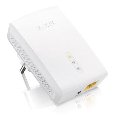 ZyXEL Powerline AV 500 Mbps 4 Port Gigabit Switch Wall-plug Adapter with PLA4205 Powerline AV 500Mbps (PLA4225KIT)