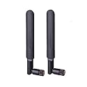 EJOYS 9dBi Dual Band WiFi Antenna RP SMA Male 2.4GHz, 5Ghz,5.8Ghz U.FL/IPEX to RP SMA Female Pigtail Cable for Mini PCIe Card Wireless Routers PC