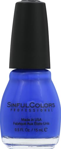 Sinful Colors Professional Nail Polish, Endless Blue, 0.5 fl oz