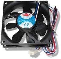 Top Motor DF128025BU-PWMG 80mm x 25mm 4 pin PWM Fan Double Ball Bearing!