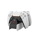 (2hr Full Charge) Top-Notch Fastest Charging PS5 Controller Charging Station Dock with AI, Smart LED Indicators, Safety Chip Protection, Type C USB