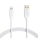 Amazon Basics 2-Pack Fast Charging USB-A to Lightning ABS Durable Charger Cable, MFi Certified for Apple iPhone Charging, iPhone 14 13 12 11 X Xs…