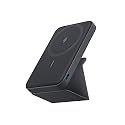 Anker 622 Magnetic Battery (MagGo), 5,000mAh Foldable Magnetic Wireless Portable Charger with Stand and USB-C Port (On the Side), Magsafe-Compatible