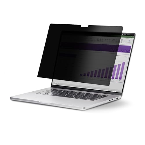 StarTech 14in MacBook Pro Magnetic Privacy Screen, Glossy Sides, Laptop