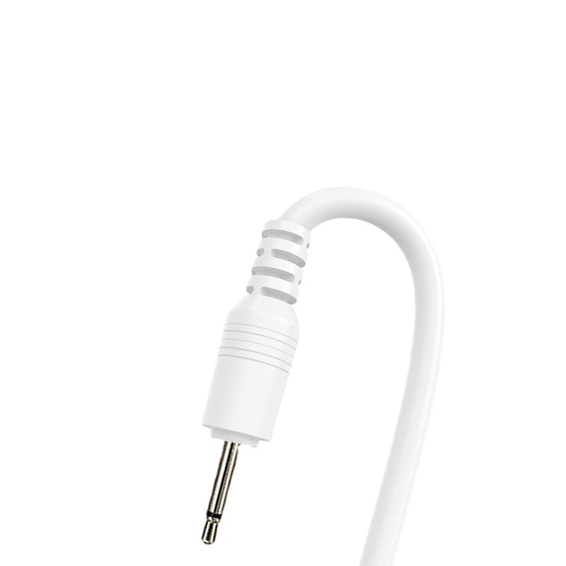 ThtRht 3 Pack DC Charging Cable Replacement USB to DC 2.5mm Charger Cord Adapter for Silicone Rechargeable Devices Massager Lamp Facial Cleanser 17mm
