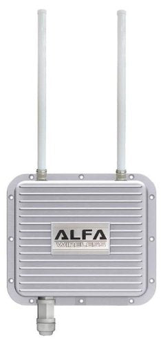 Alfa AOA-2409TM 2.4GHz 9dBi Outdoor Omni Mesh Antenna With a N Male Connector