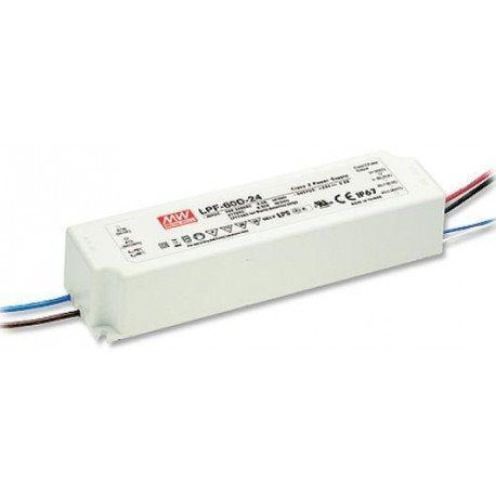 MEAN WELL LPF-60D-48 LED Power Supply (Plastic CASE/PFC)