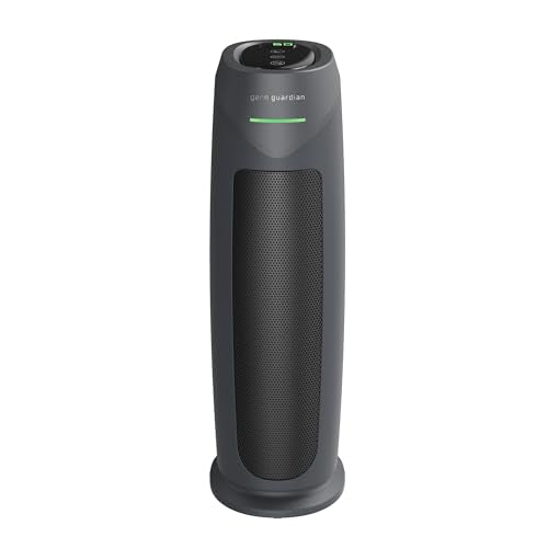GermGuardian HEPA Indoor Large Room Air Purifier for Home - Pet Dander, Dust, Pollen, Smoke, and Odors in Bedroom, Office, and Kitchen - Air Quality