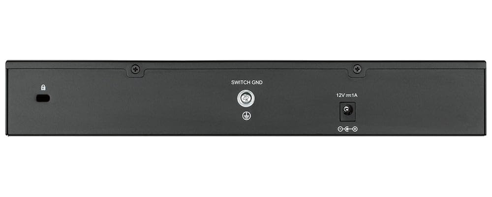 D-Link GO-SW-16G Gigabit Easy Ethernet Gigabit Desktop Switch, Schwarz (Design May Vary)