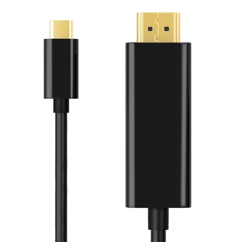 1.8m USB-C Type-C to HDMI 4K HD TV AV Adapter Cable for MacBook Pro Samsung Huawei