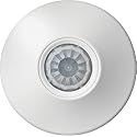 SensorSwitch Ceiling Motion Sensor, PDT Passive Dual Technology Passive Infrared PIR and Microphonics Occupancy Sensor, 360° Small Motion Detection