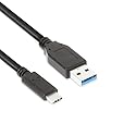 Club3D CAC-1523 USB 3.1 Type-C to USB Type-A Cable, Black