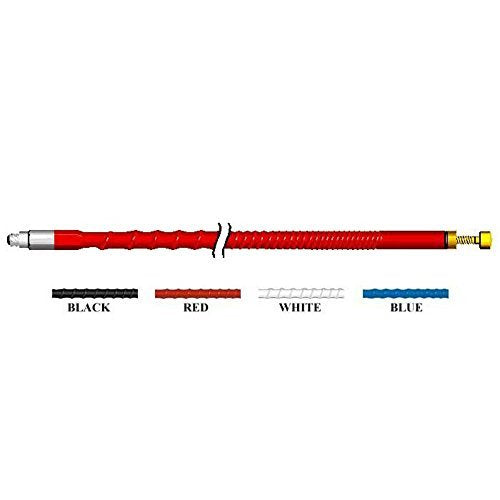 FIRESTIK 3ft II Heavy-Duty - 5/8 Wave Tunable Tip CB Antenna, Blue, FS3-BB