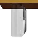 Freejia SFF Under Desk PC Mount and Wall Mount Bracket, Heavy-Duty Steel Adjustable CPU Holder for Small Form Factor Towers, UPS, Mini PC, Versatile