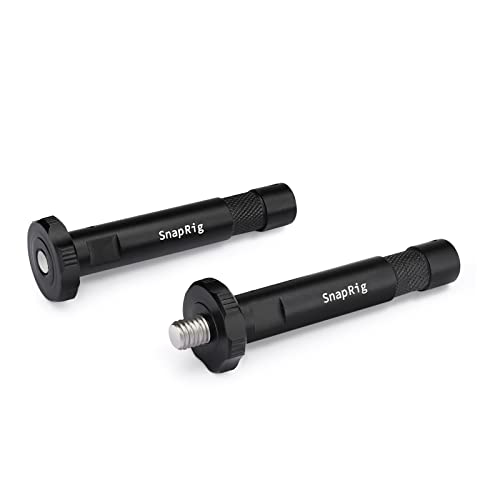 PROAIM SnapRig Baby Pin Set with 3/8” Male/Female Threads | for Mounting Multiple Camera Support Accessories |High-Grade Aluminum Made, Secure