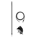 Firestik LG3-M2B 3' No Ground Plane Tuneable Tip CB Radio Antenna Kit (Black)