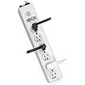 Tripp Lite, Medical Power Strip, 6 15A Hospital-Grade Outlets, NOT for Patient-Care Vicinity, White, Safe-IT, 6ft / 1.8M Cord, UL1363 Compliant