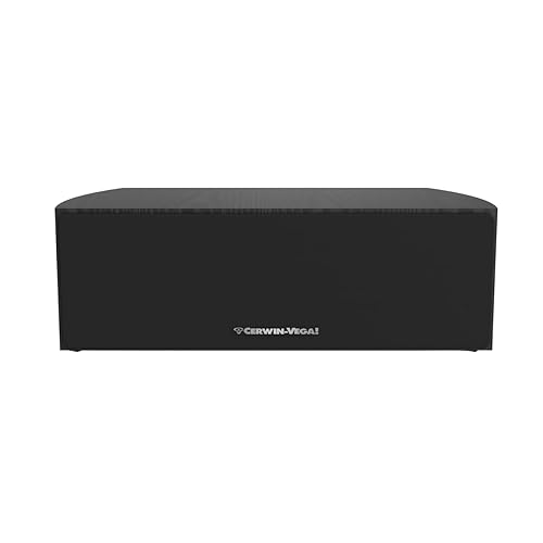 CERWIN-Vega! Home Audio LA24 4" 2.5-Way Passive Center Channel Speakers (Black)