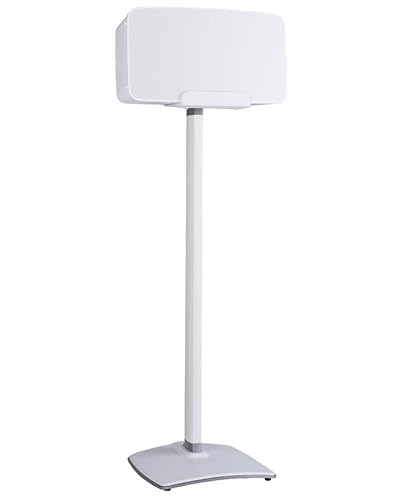 Sanus Wireless Speaker Stand for Sonos Five and Sonos Play:5 - Audio Enhancing Design for Vertical & Horizontal Audio with Built-in Cable Management &