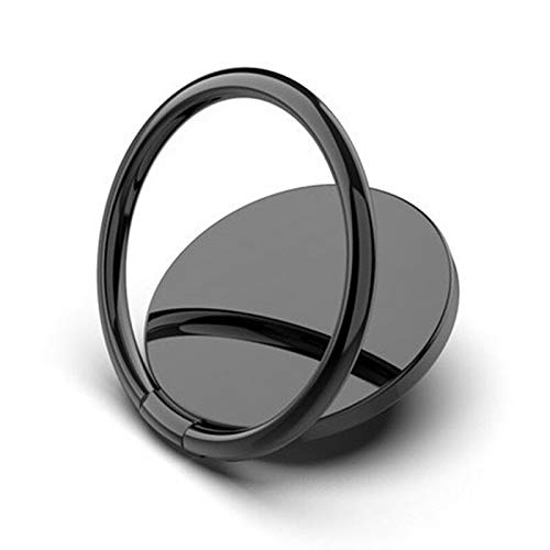 Pokanic Cell Phone Metal Ring Holder Finger Grip Stability Kickstand 360° Rotation Adjustable Collapsible Compatible with Apple iPhone, Samsung