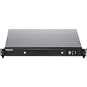 PLINKUSA RACKBUY 1U Rackmount Chassis(11.81" Deep)(Micro-ATX/Mini ITX)(4x2.5 7~15mmHDD/SSD)(Customize 1U IO Shield)(NO Power Supply,No Rail,No System