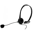 Over-the-Head 3.5mm Hands-Free Mono Headset Wired Headphone with Boom Microphone for Motorola Moto X / Moto G, DROID RAZR MAXX / HD, Droid Mini…