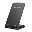 THE PERFECT PART 15W Fast Wireless Charging Stand | Qi Certified Charger Dock Station | Compatible with iPhone 14/13/12, 11/11 Pro Max/X/8, Samsung