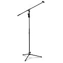 Hercules MS631B EZ Grip Tripod Microphone Stand with Boom & Mic Clip