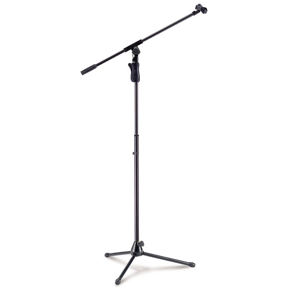 Hercules MS631B EZ Grip Tripod Microphone Stand with Boom & Mic Clip