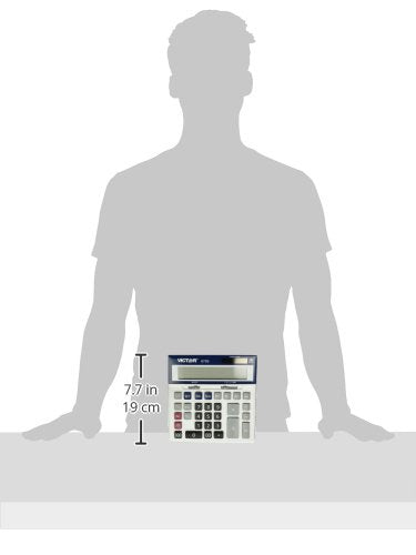 Victor 6700 Large Desktop Calculator, 16-Digit LCD