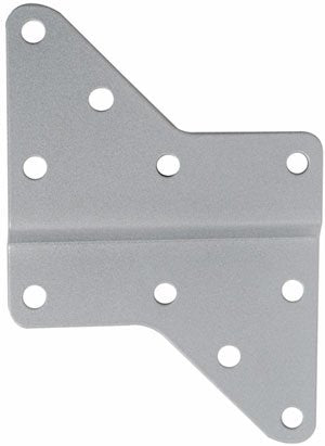 VideoSecu Universal VESA Extender Adapter Plate for TV Wall Mount Bracket, LCD LED Mount Accessory VESA 200 Extension (Silver Color) MLES 1UV