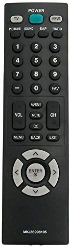 MKJ36998105 Remote fits for LG TV 19LF10 19LG30 22LF10 42LB50C 42LB5DC 42PG60C 42PG65C 52LB5DF 60PB4DA 22LF10-UA 22LG30