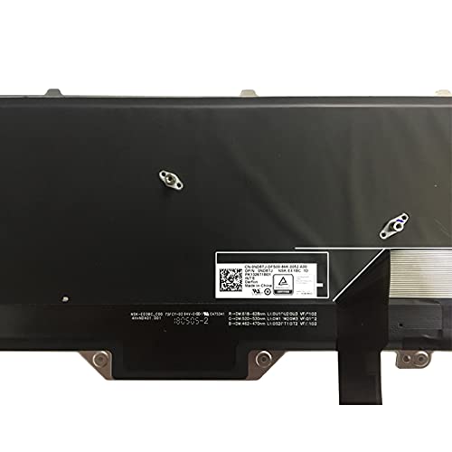 New Laptop US Keyboard for DELL Alienware M17 17 R4 R5 with Backlight 0ND5TJ PK1326T1B01