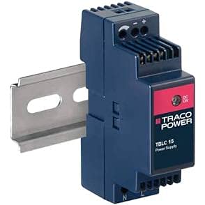 TBLC 15-124, DIN Rail Power Supplies 15W 24V 0.63A, Adj Vout, 85~264 VACin