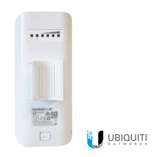 Ubiquiti NanoStation locoM2 IEEE 802.11b/g 300 Mbps Wireless Bridge - ISM Band - 49.2 ft Maximum Outdoor Range - 1 x Network (RJ-45) - Pole-mountable