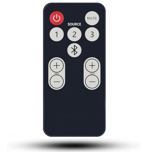 Replacement Remote Control Compatible for Polk Audio RE15031 RE13052 RE1305-2 RE1305-1 3000 4000 6000 Instant Home Theater Soundbar Speaker System