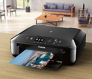 Canon PIXMA MG5720 Wireless Photo All-in-One Inkjet Printer, Copy/Print/Scan, Sold as 1 Each