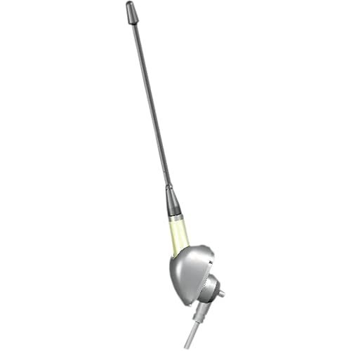Jensen JAN139 6" Heavy-Duty Universal Top/Side-Mount Rubber Mast Antenna