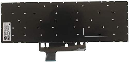 BaoRuiNan New Laptop Replacement Keyboard for Lenovo Flex 4, 4-1570, 4-1580 - USB, 104 Keys, Ergonomic, QWERTY, Black