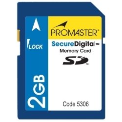 ProMaster 2GB Preformance Secure Digital Memory Card