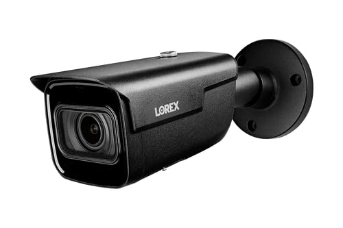 Lorex Nocturnal 3 4K (16 Camera Capable) 4TB NVR System with Smart IP Bullet Security Cameras with 30FPS Recording and Motorized Varifocal Lens - (8