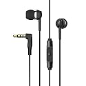 Sennheiser Consumer Audio CX 80S In-ear Headphones with In-line One-Button Smart Remote - Black
